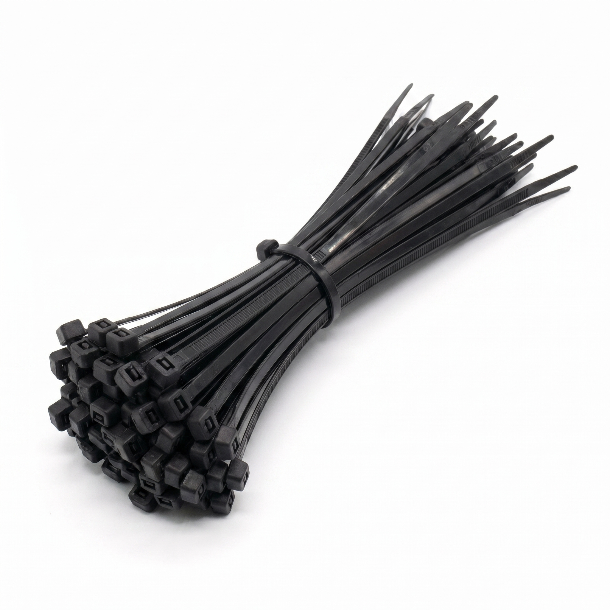 Colliers de serrage nylon pour filet de camouflage - Lot de 100