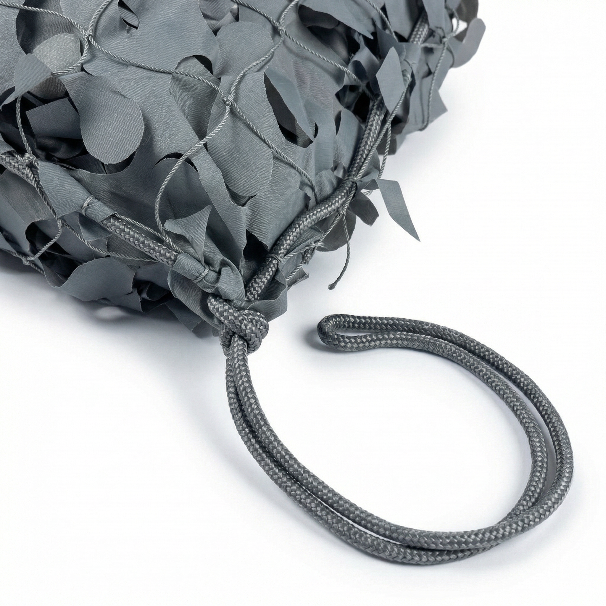 Filet de camouflage renforcé gris anthracite pour terrasse et pergola - Style contemporain
