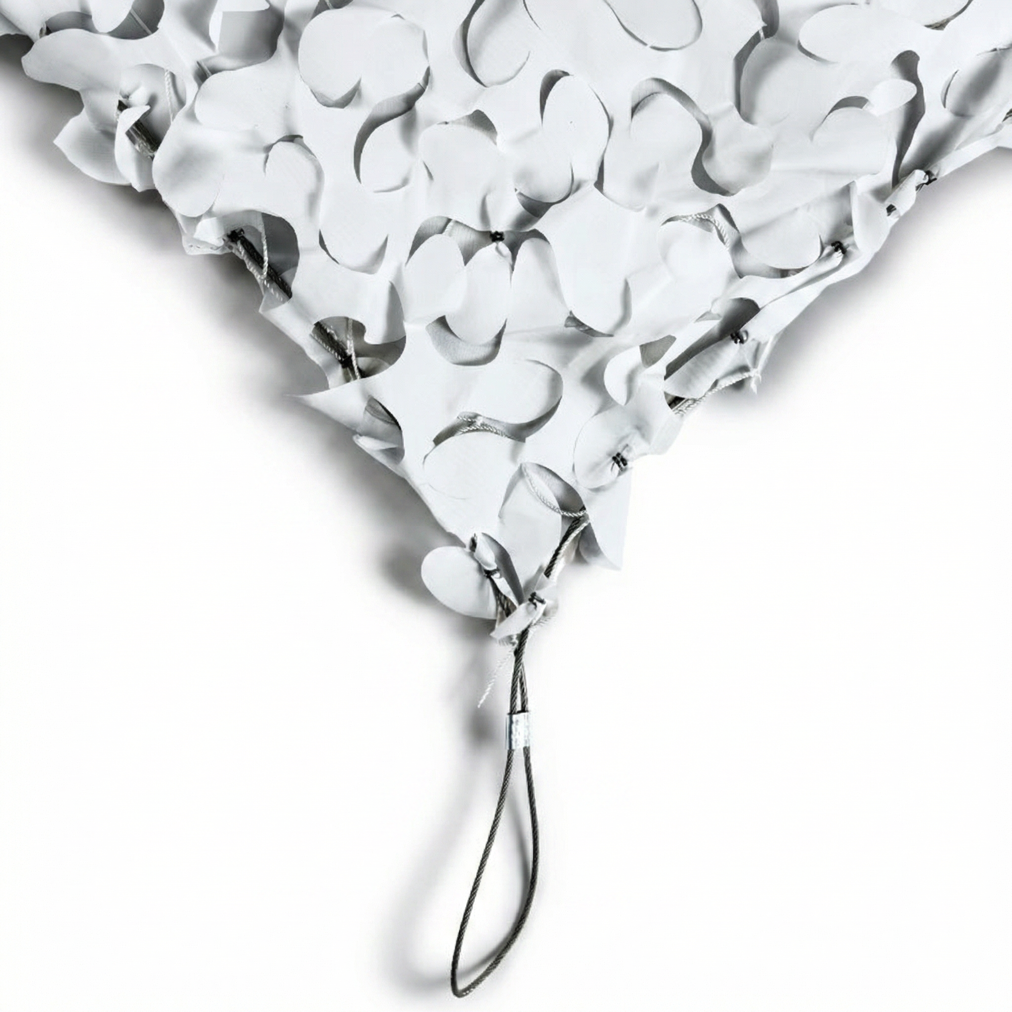 Filet de camouflage renforcé ignifugé pour terrasse et événement - Traitement retardateur de flamme
